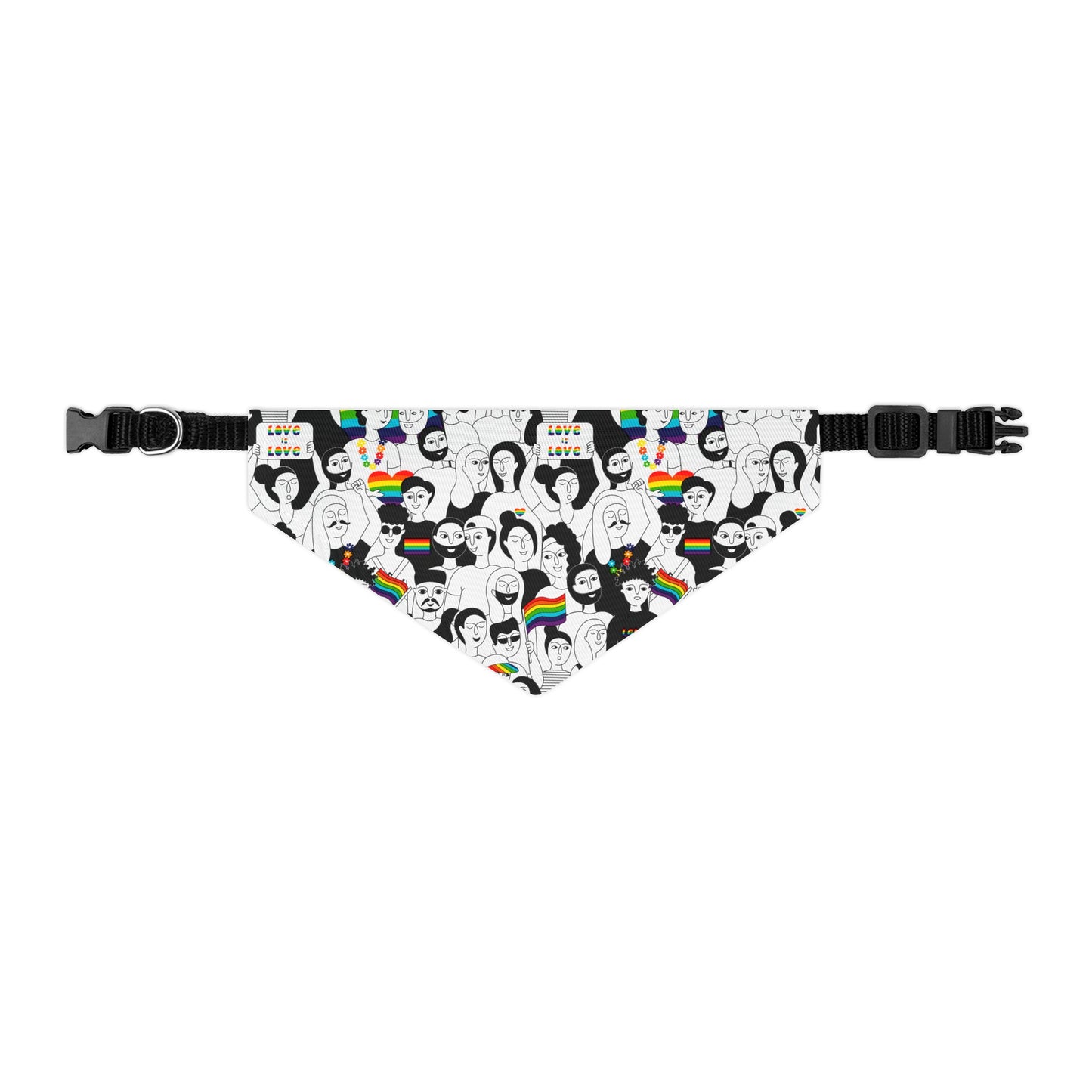 Love is Love Celebration Bandana Collar