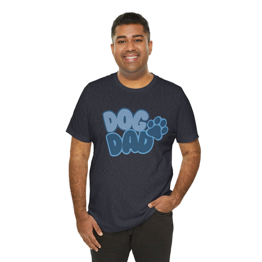 Dog Dad Unisex Jersey Short Sleeve Tee