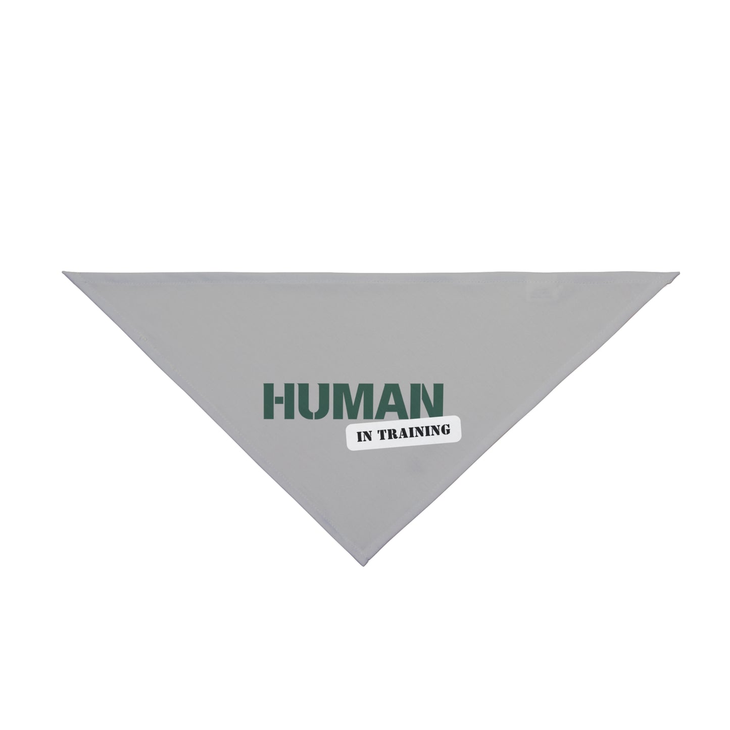 Human In Training Pet Bandana