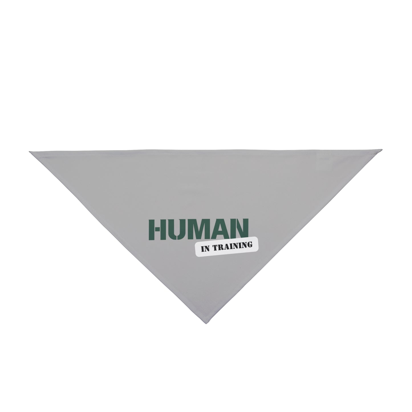 Human In Training Pet Bandana