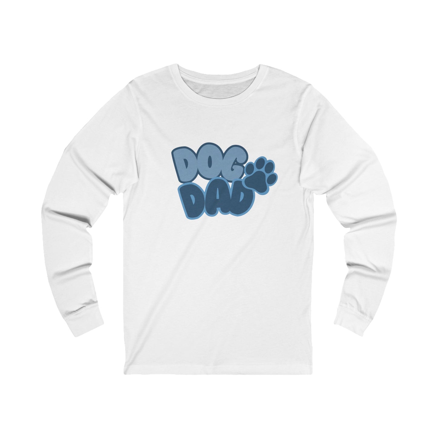 Dog Dad Unisex Jersey Long Sleeve Tee