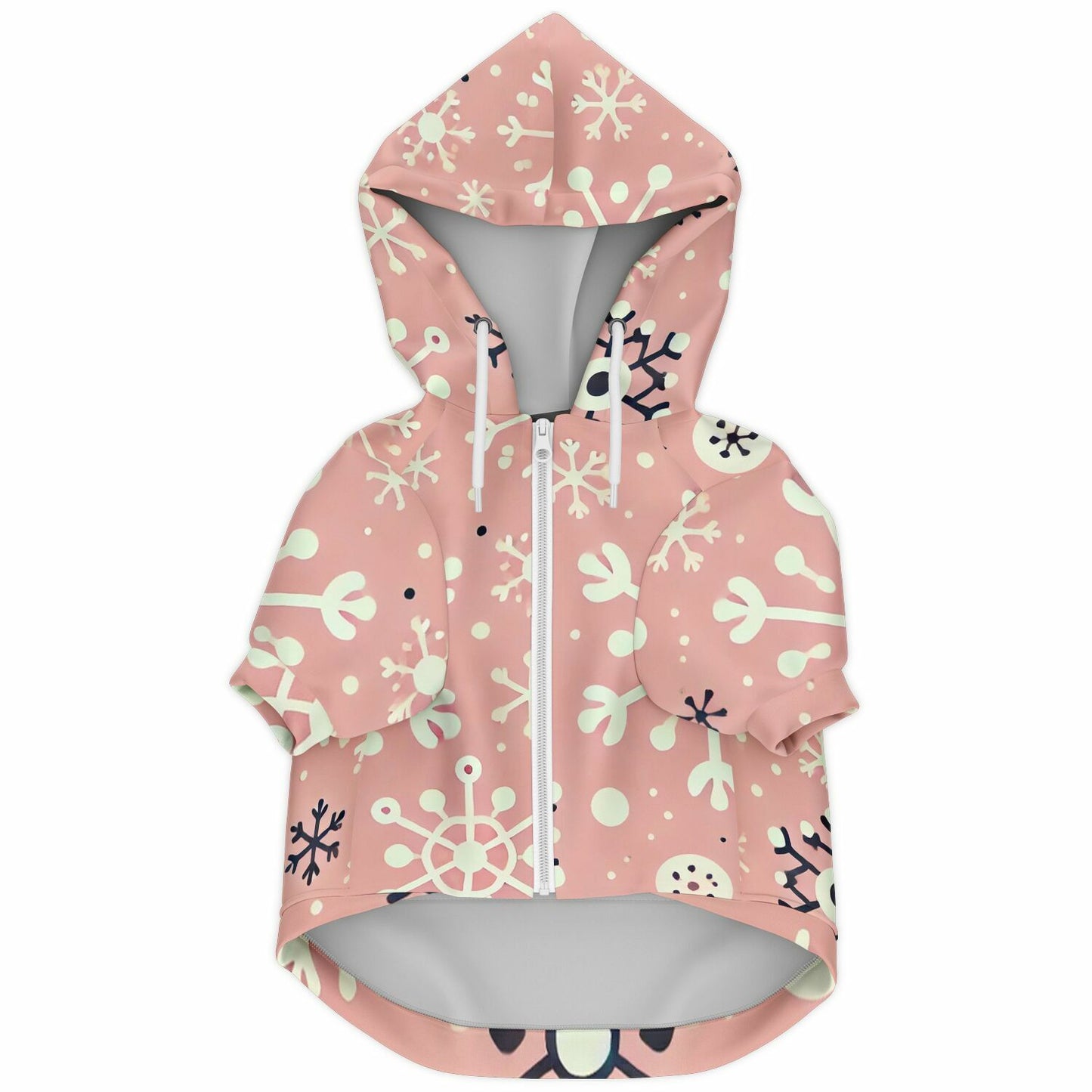 Let it Snow Dog Hoodie (Pink)