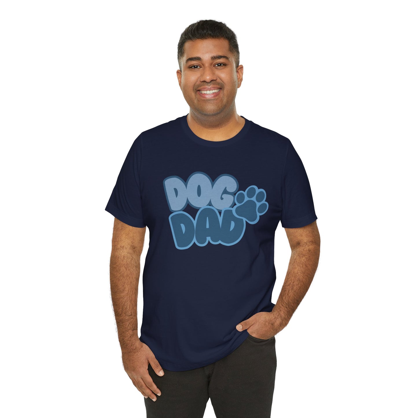 Dog Dad Unisex Jersey Short Sleeve Tee