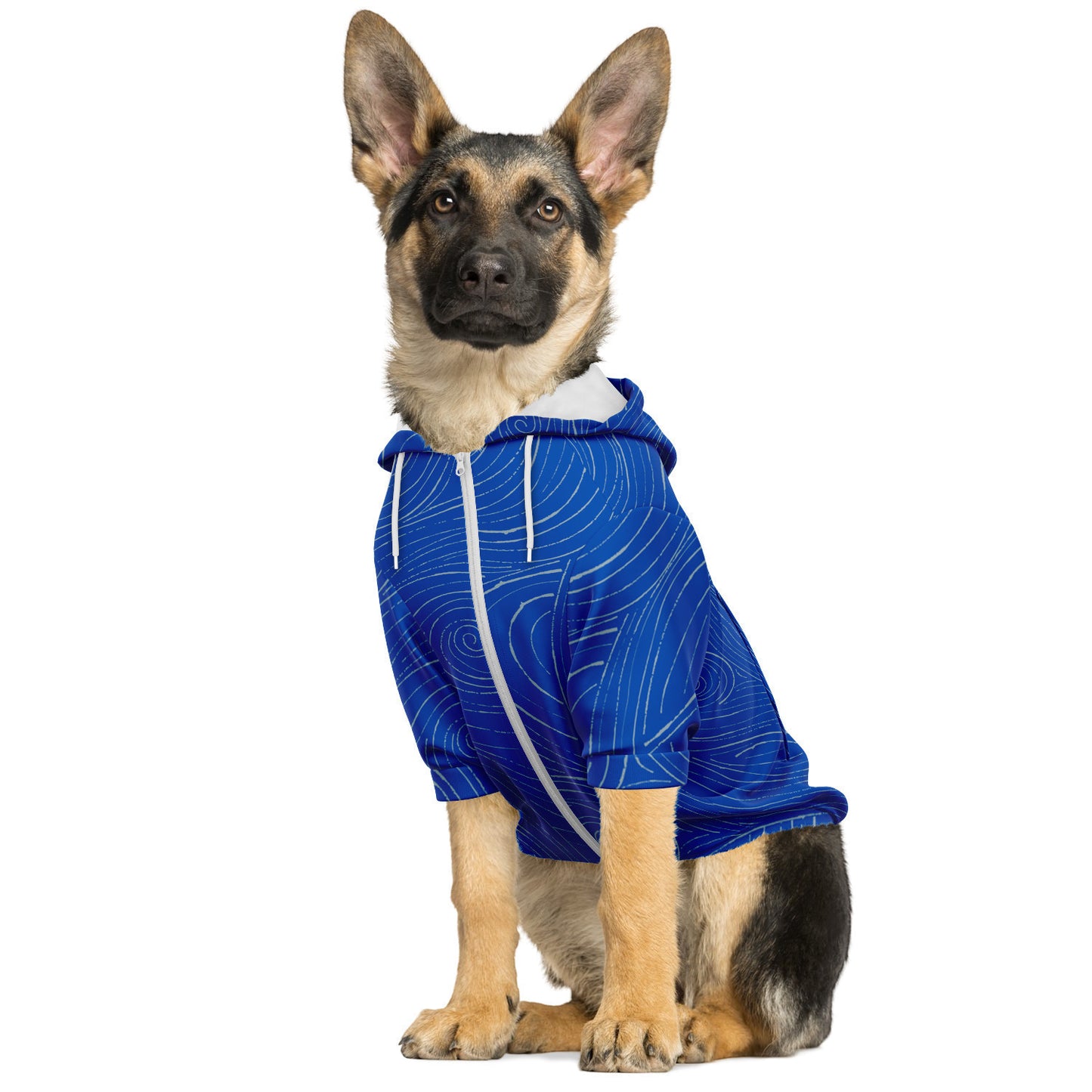 Ocean Tide Adventure Dog Hoodie