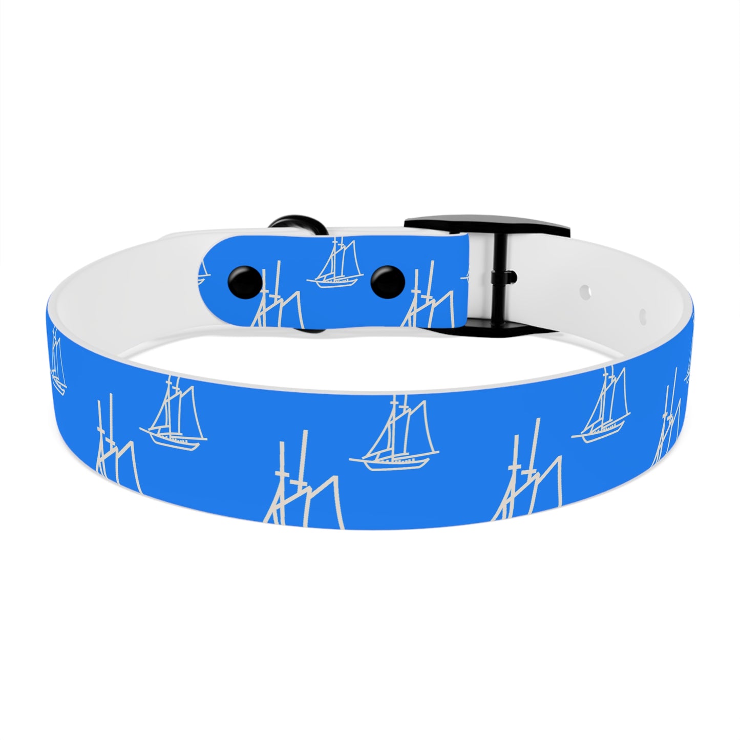 Preppy Paws Nautical Adventure Dog Collar