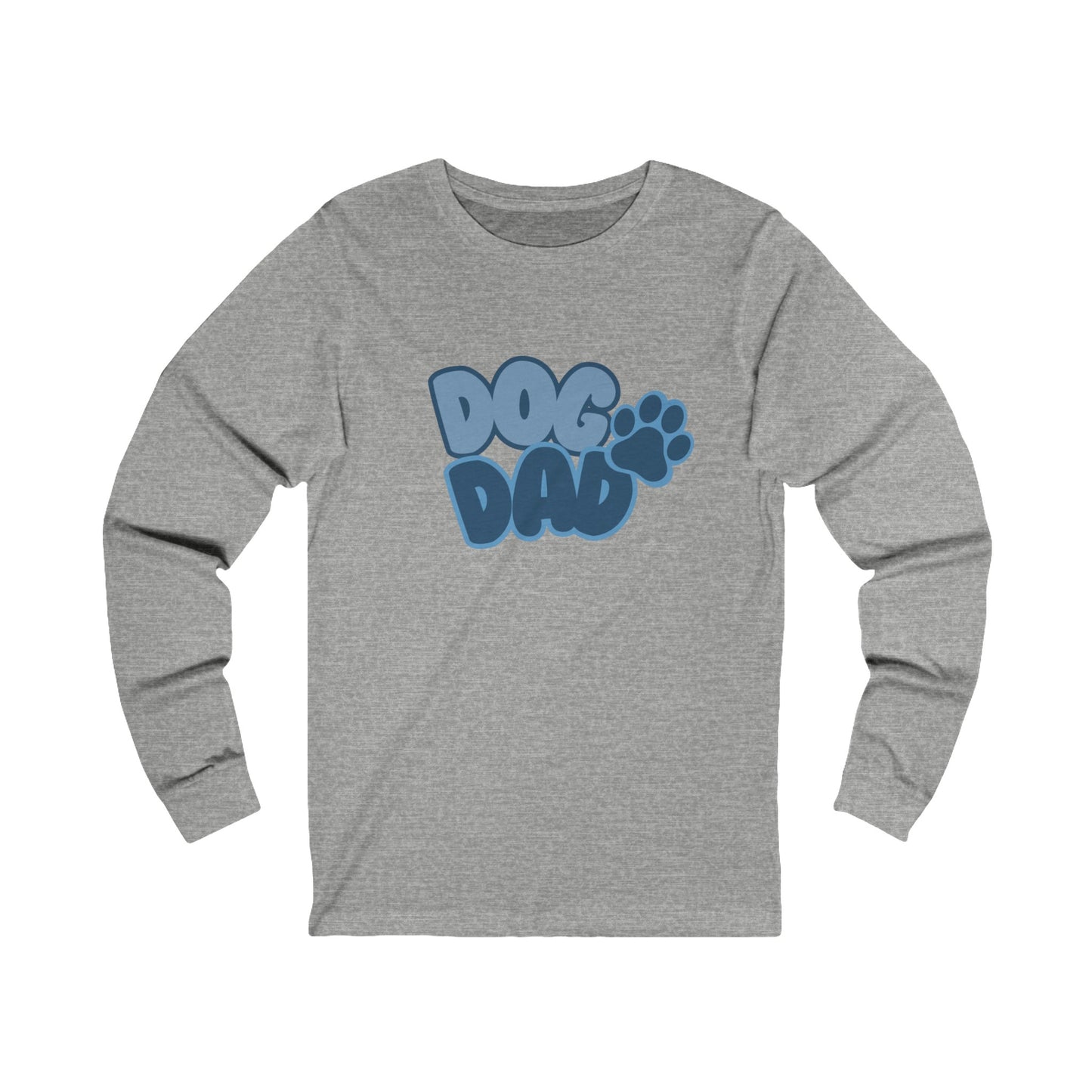 Dog Dad Unisex Jersey Long Sleeve Tee