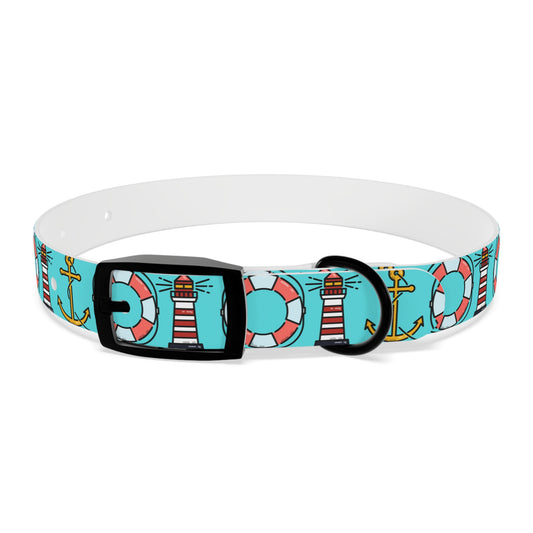 Anchors Aweigh Dog Collar