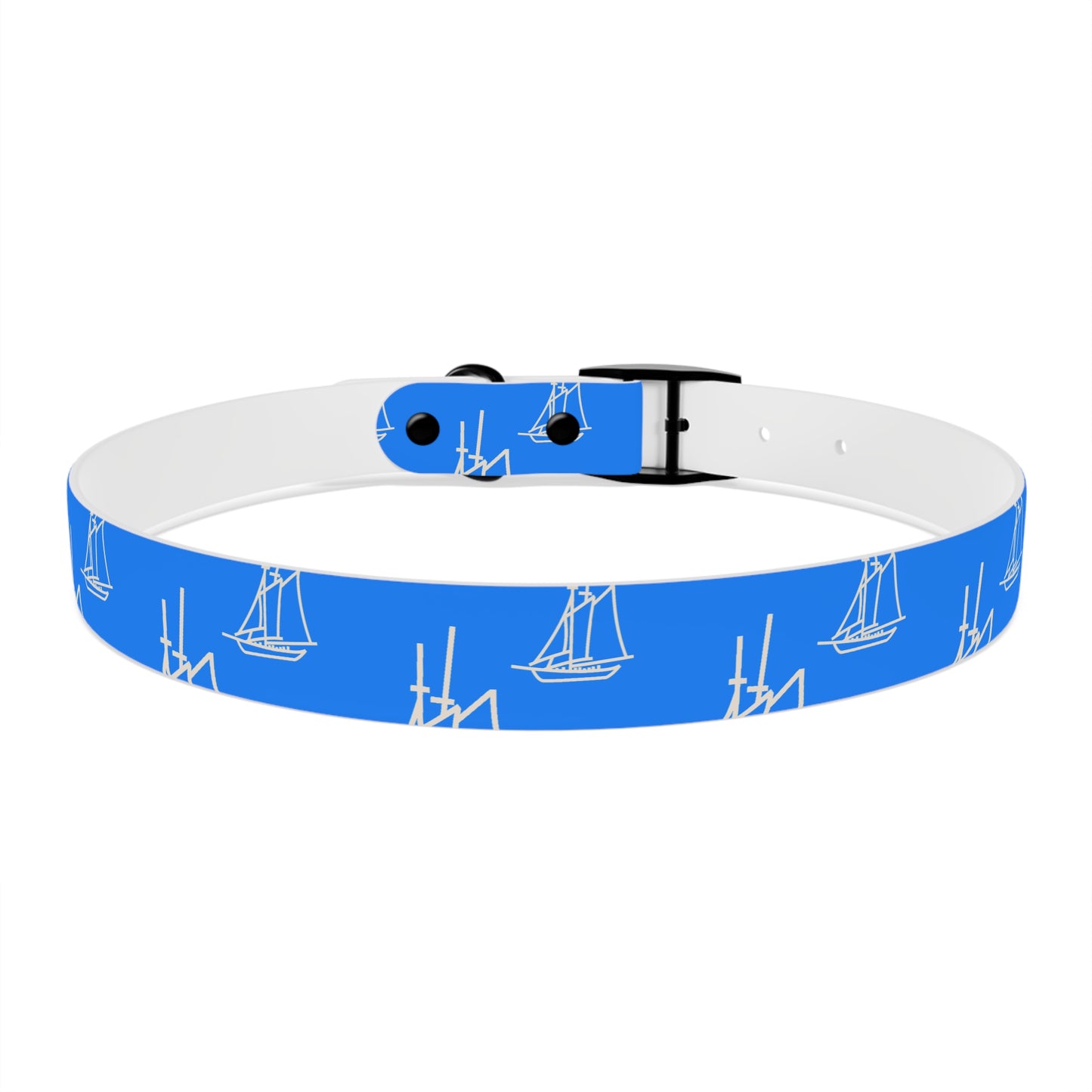 Preppy Paws Nautical Adventure Dog Collar