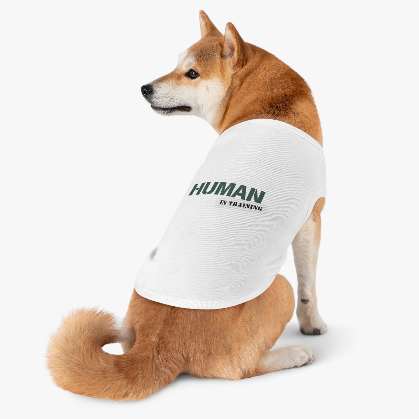 Human In Training Pet Tank Top