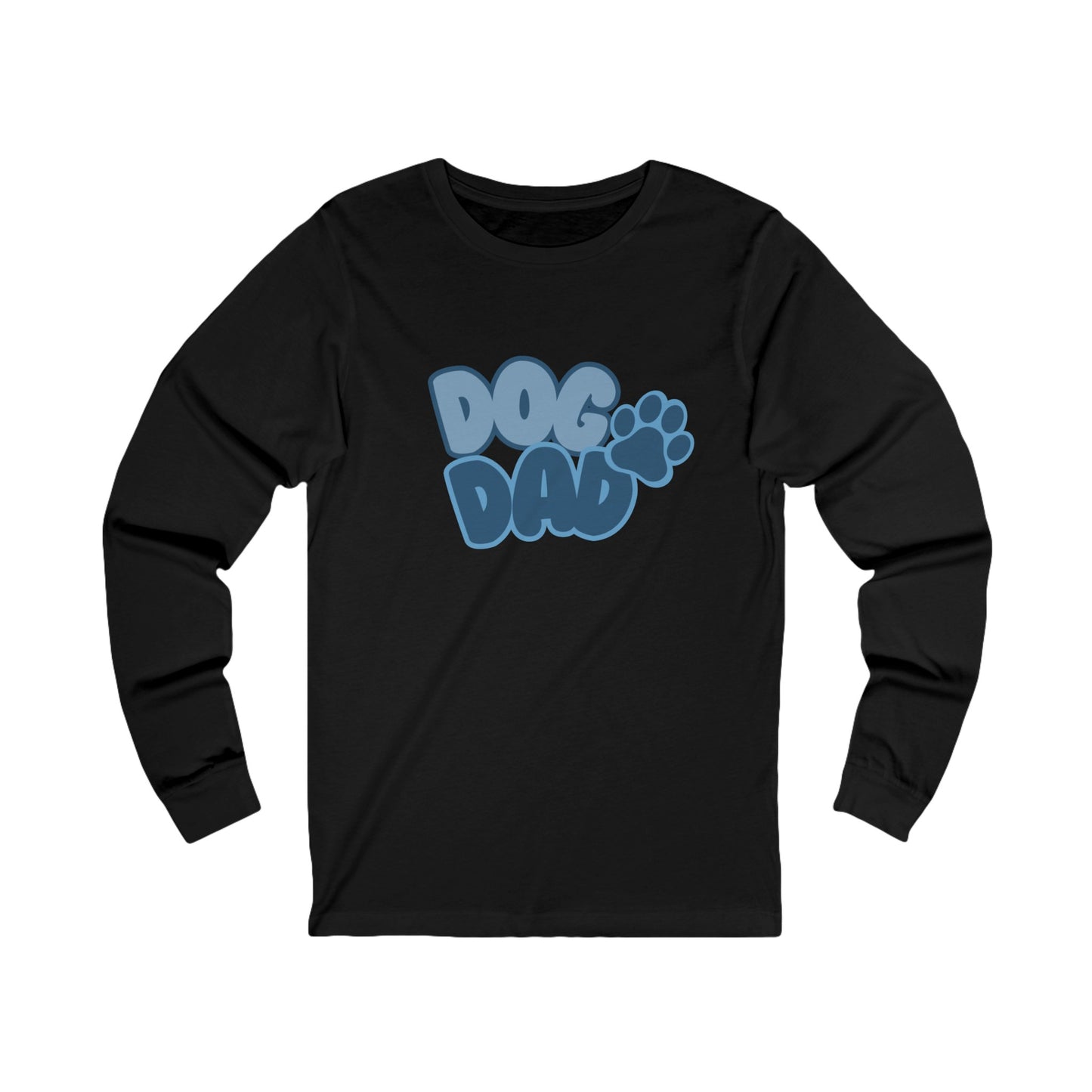 Dog Dad Unisex Jersey Long Sleeve Tee