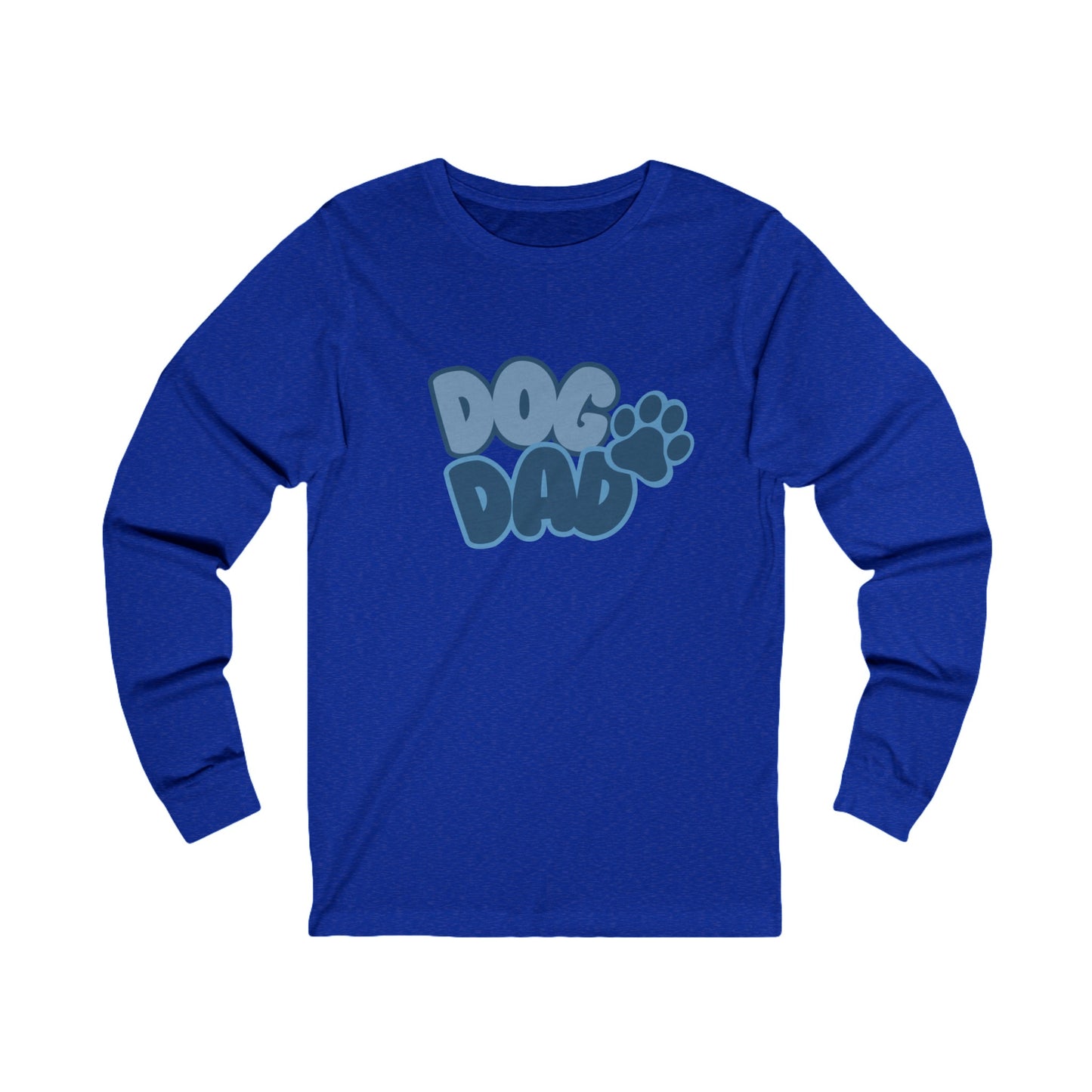 Dog Dad Unisex Jersey Long Sleeve Tee