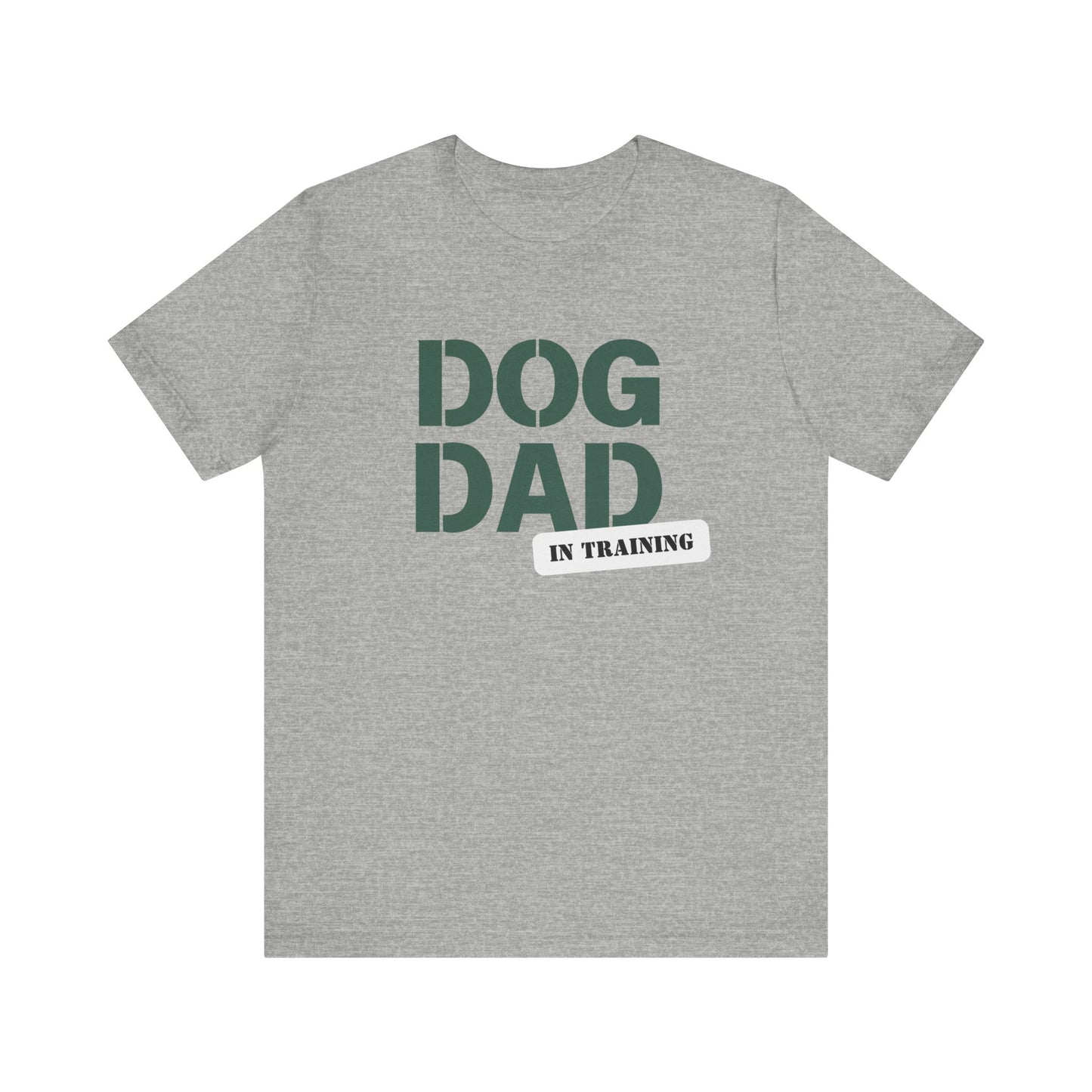 Dog Dad in Training Unisex Jersey Short Sleeve Tee