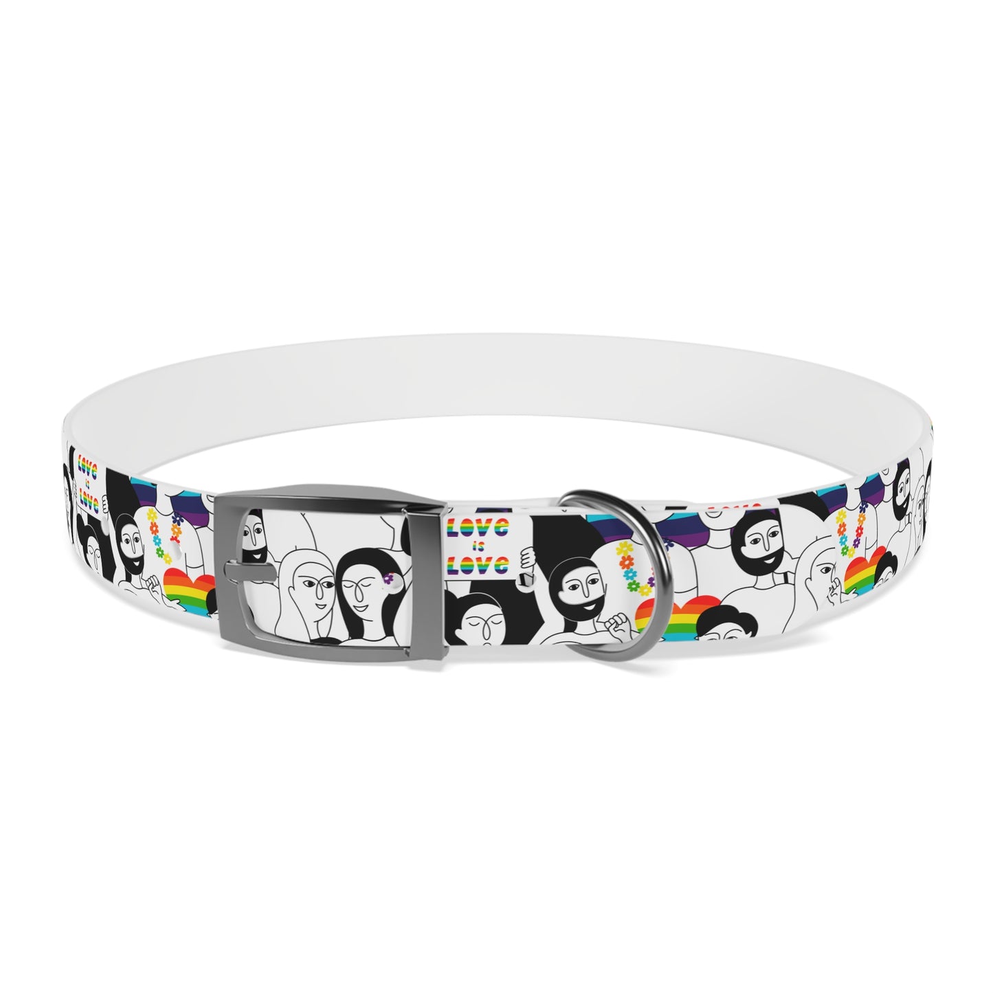 Love is Love Celebration Dog Collar