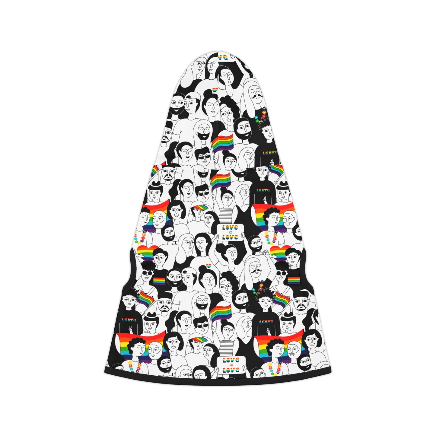 Love is Love Celebration Pet Hoodie