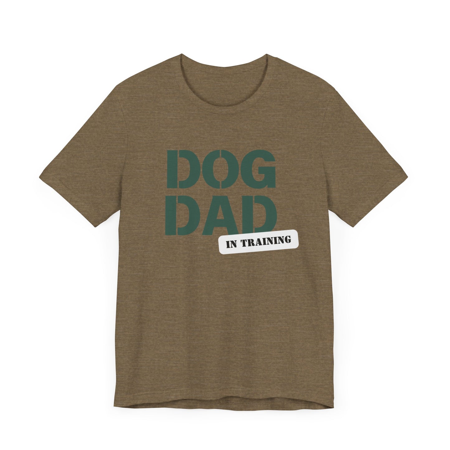 Dog Dad in Training Unisex Jersey Short Sleeve Tee