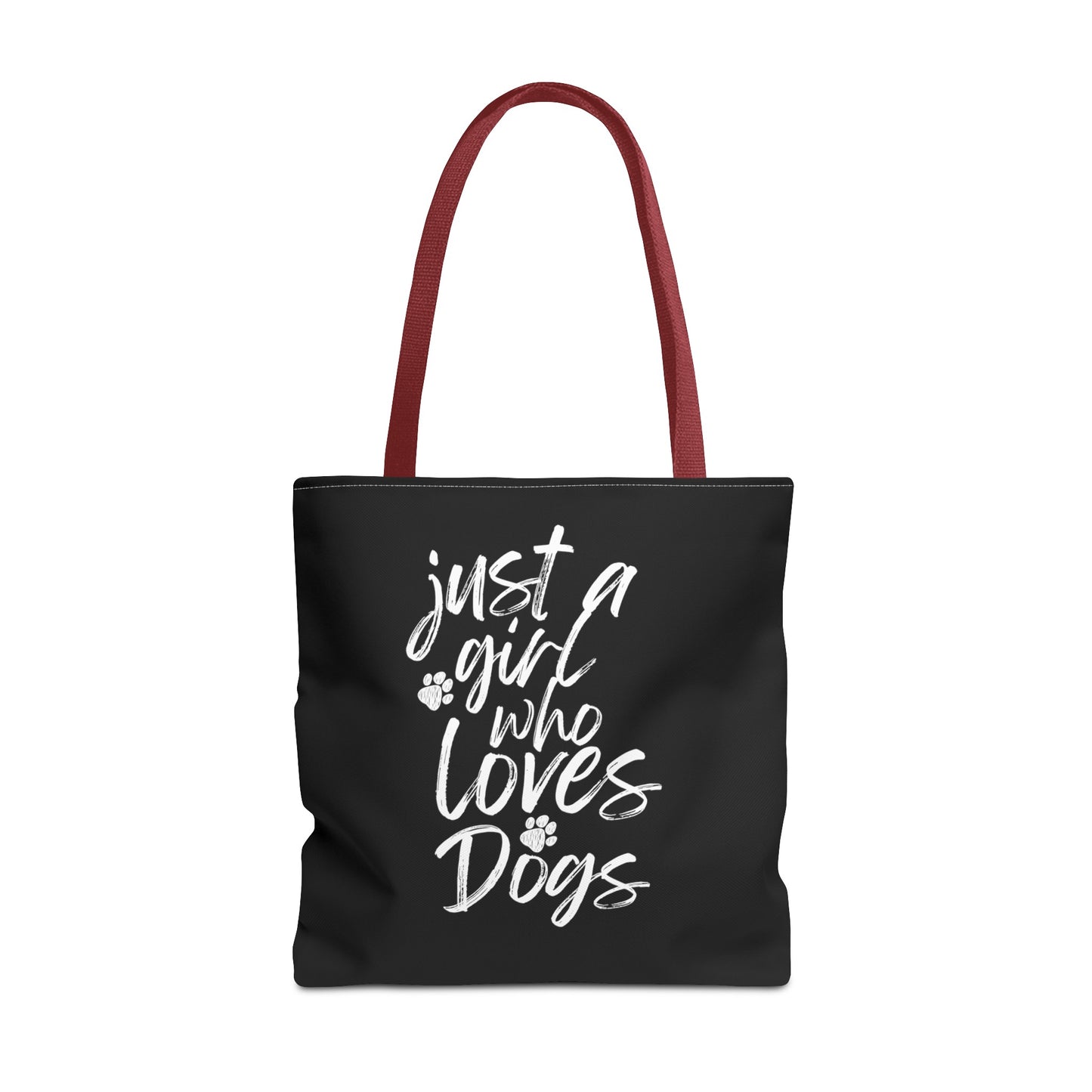 Just a Girl Who Loves Dogs Tote Bag