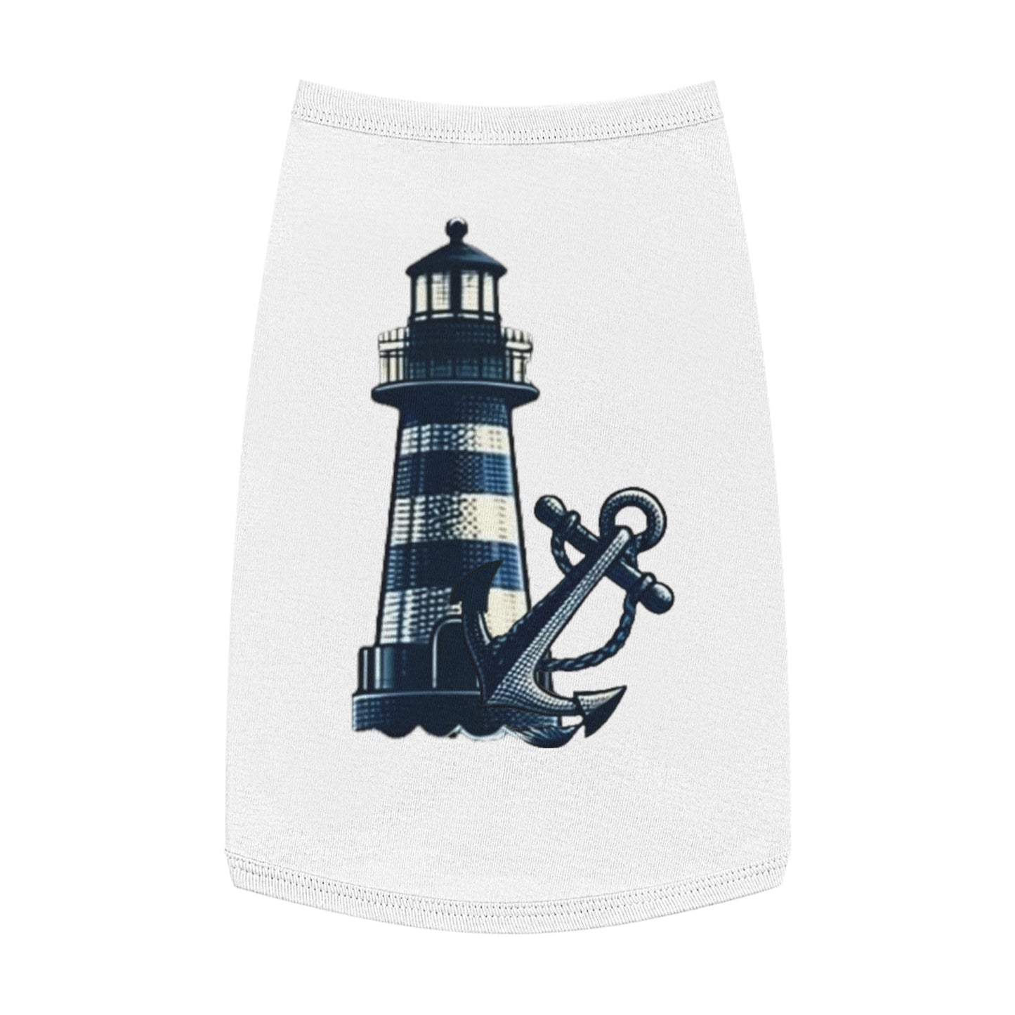 Seafarer's Tail Nautical Style Pet Tank Top