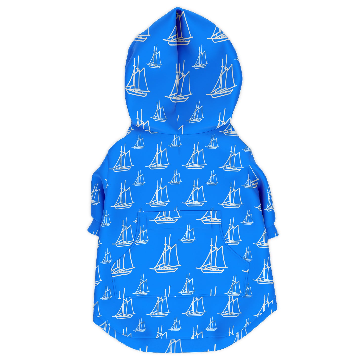 Preppy Paws Nautical Adventure Doggie Hoodie