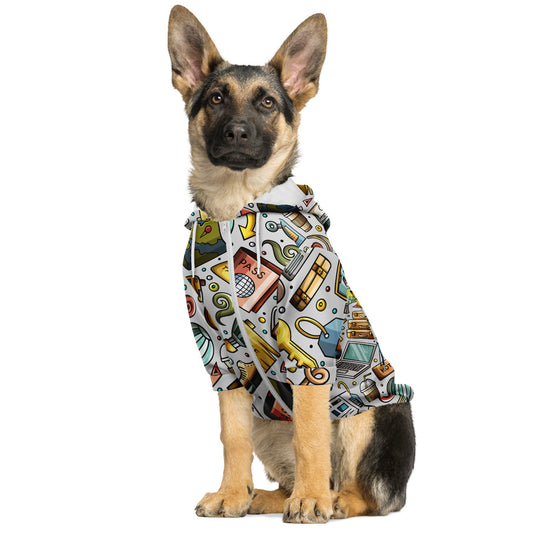 Road Trip Ready Dog Zip-Up Hoodie