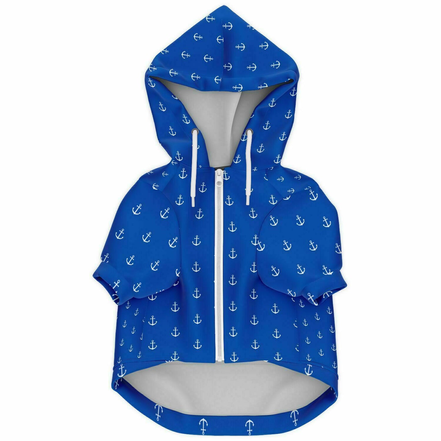 Preppy Anchor Dog Hoodie