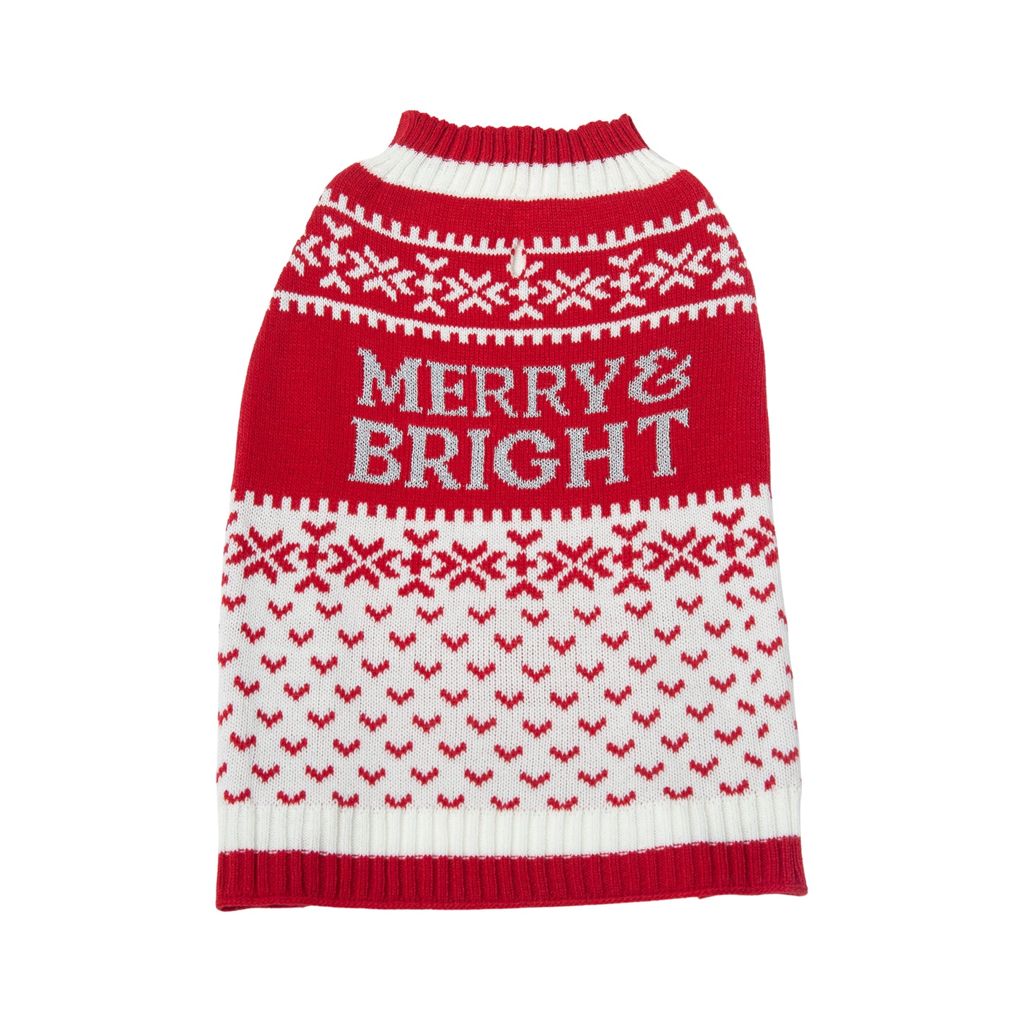 Merry & Bright Pup Knit Sweater